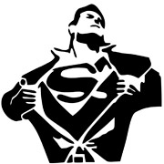 Superman Stencils