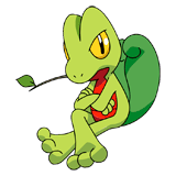Treecko coloring pages