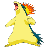 Typhlosion coloring pages