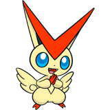 Victini coloring pages