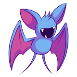 Zubat coloring pages