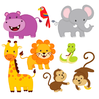 Baby Animal coloring pages