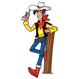 Lucky Luke coloring pages