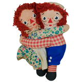 Raggedy Ann and Andy coloring pages