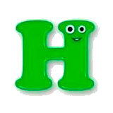  Letter H coloring pages