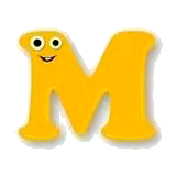  Letter M coloring pages