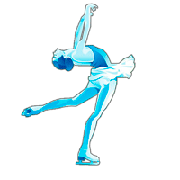 Figure Skater coloring pages