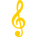 Treble clef coloring pages