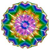 Kaleidoscope coloring pages