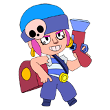 Penny Brawl Stars coloring pages