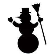 Snowman Stencils