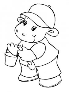 4 Year Old coloring page 11 - Free printable