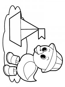 4 Year Old coloring page 2 - Free printable