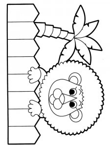 4 Year Old coloring page 3 - Free printable