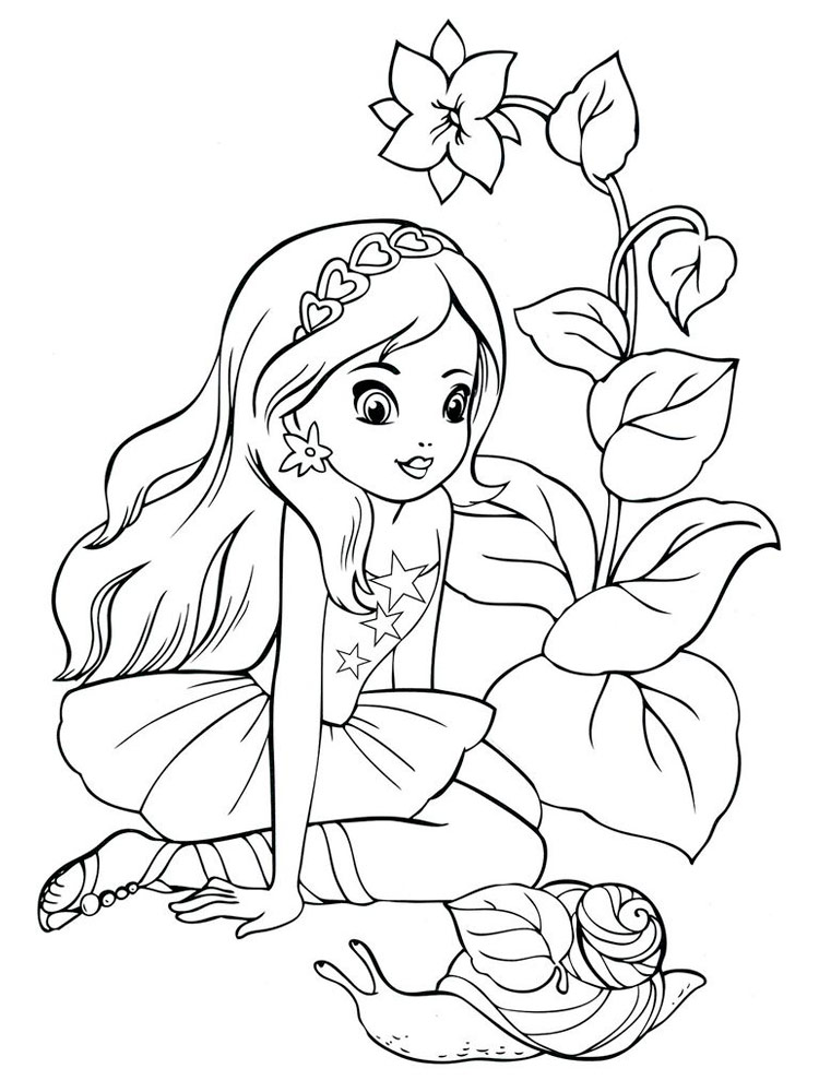 Coloring Pages For 5 Year Olds - coloring pages for 5-7-year old girls