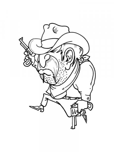 Bandit coloring pages