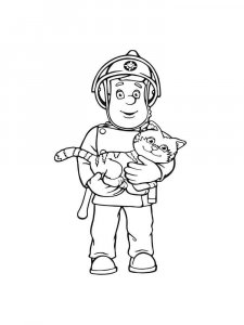 Fireman Sam coloring page 14 - Free printable