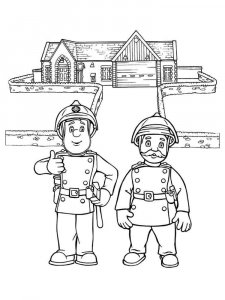 Fireman Sam coloring page 19 - Free printable