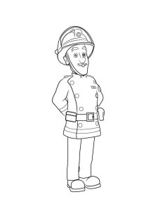 Fireman Sam coloring page 31 - Free printable