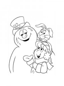 Frosty the Snowman coloring page 15 - Free printable