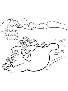 Frosty the Snowman coloring page 20 - Free printable
