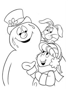 Frosty the Snowman coloring page 25 - Free printable