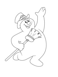 Frosty the Snowman coloring page 26 - Free printable