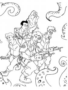 Ghostbusters coloring page 14 - Free printable