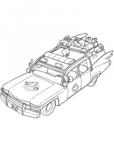 Ghostbusters coloring page 2 - Free printable