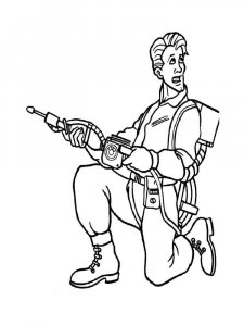 Ghostbusters coloring page 29 - Free printable
