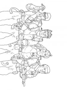 Ghostbusters coloring page 9 - Free printable