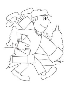 Golf coloring page 26 - Free printable