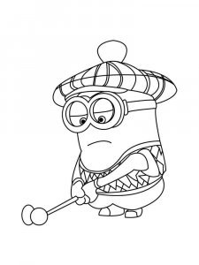 Golf coloring page 7 - Free printable