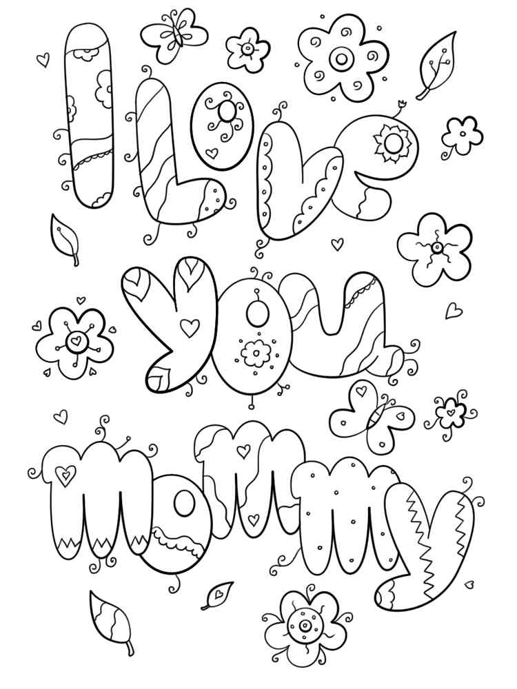 I Love you coloring pages. Free Printable I Love you coloring pages.