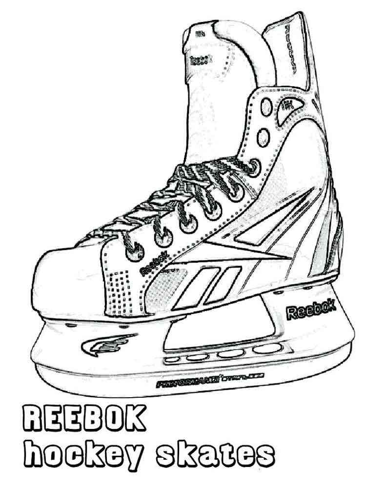Download Ice Skates coloring pages. Free Printable Ice Skates ...