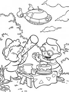 Little Einsteins coloring page 1 - Free printable