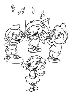 Little Einsteins coloring page 18 - Free printable