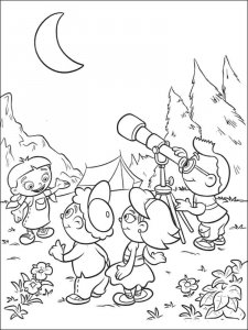 Little Einsteins coloring page 2 - Free printable