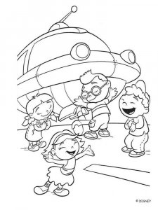 Little Einsteins coloring page 4 - Free printable