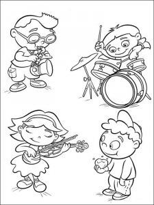 Little Einsteins coloring page 6 - Free printable