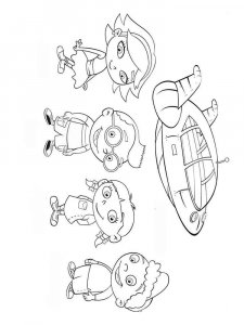 Little Einsteins coloring page 7 - Free printable