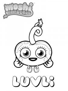 Moshi Monsters coloring page 11 - Free printable