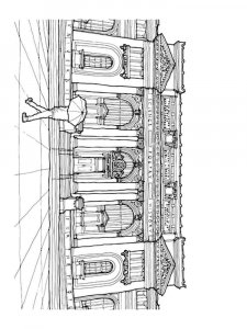Museum coloring page 2 - Free printable