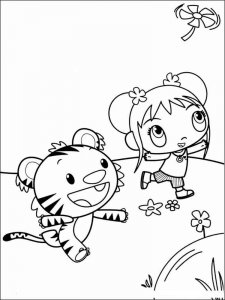 Ni Hao Kai Lan coloring page 2 - Free printable