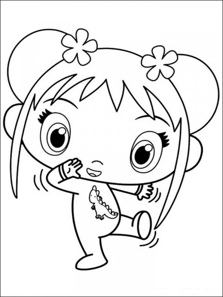 Ni Hao, Kai-Lan coloring pages