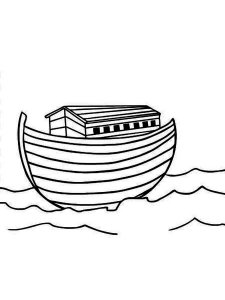 Noah's Ark coloring page 20 - Free printable