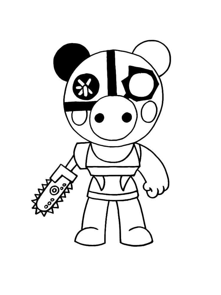 roblox coloring pages Piggy Roblox coloring pages. Download and print