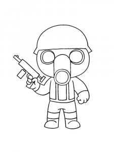 Piggy Roblox coloring page 12 - Free printable