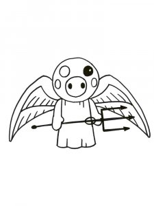 Piggy Roblox coloring page 13 - Free printable