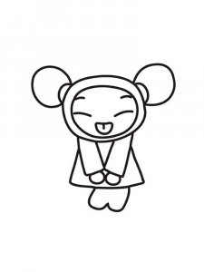Pucca coloring page 10 - Free printable